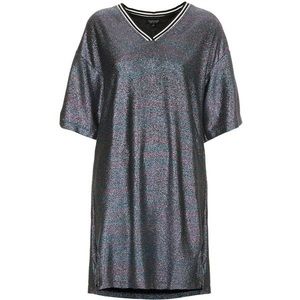 TOPSHOP Sports Lurex Tee Dress